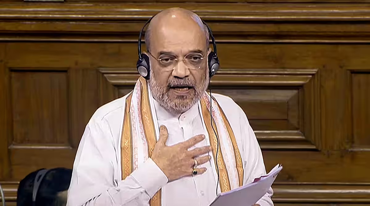 Amit Shah in Parliament