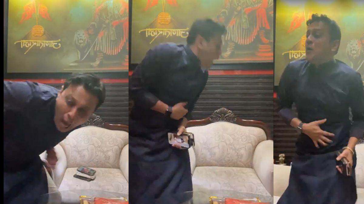 Murder in Facebook Live, Abhishek Ghosalkar was smilingly talking about his own death.
