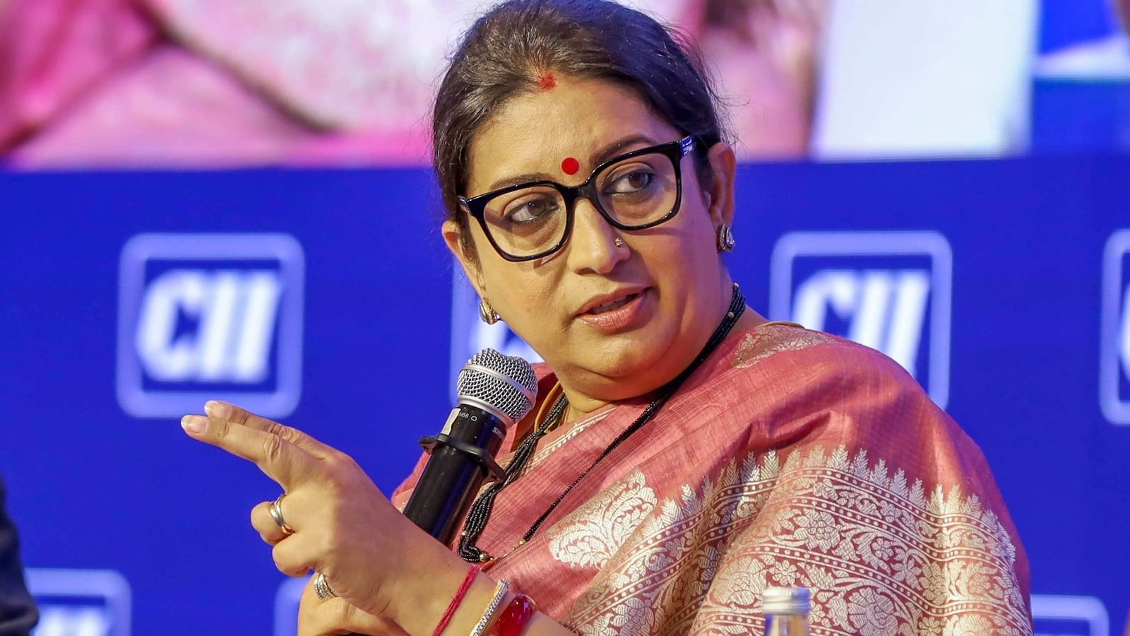 Smriti Irani claims - Congress is afraid of declaring its candidate from Amethi